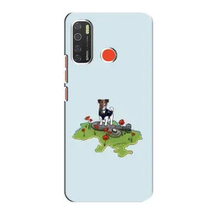 Чохли з картинкою собаки Патрон для TECNO Spark 5 (AlphaPrint) (Сапер Пес)