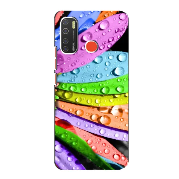 Чехол с принтом «Семицветик» для TECNO Spark 5