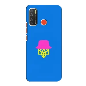 Чохли для TECNO Spark 5 Укр. Символіка (AlphaPrint) (Шапка на гербу)