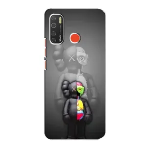 Чохли для TECNO Spark 5 - Bearbrick Louis Vuitton (PREMIUMPrint) (Тіло Bearbrick)