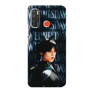 Чохли Венсдей на TECNO Spark 5 Уенсдей (AlphaPrint) (Венздей кішка)