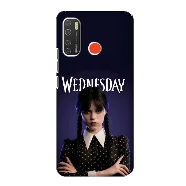 Чохол з принтом «Wednesday» для TECNO Spark 5