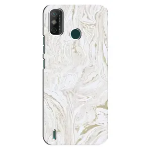 Мраморний чехол на TECNO Spark 6 GO (KE5) (VPrint) (Білий мрамор)