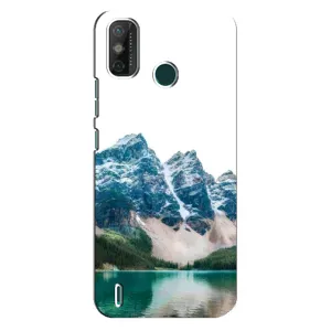 Силиконовый чехол с КАРТИНКАМИ лето для TECNO Spark 6 GO (KE5) (AlphaPrint) (Гори)