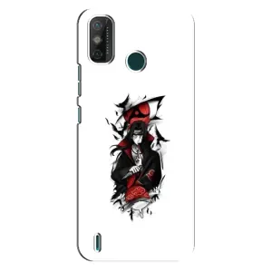 Чохли на тему: Ітачи Учіха для TECNO Spark 6 GO (KE5) (AlphaPrint) (Ітачі з атрибутами)