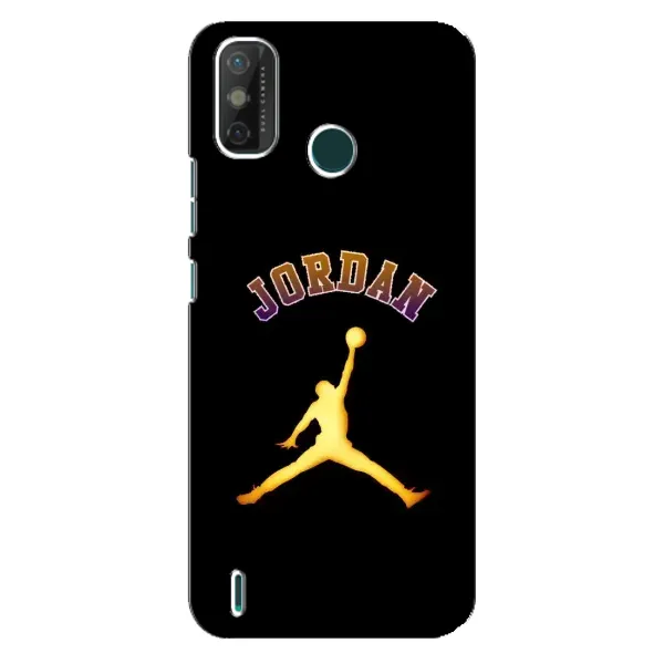 Чехол с принтом «Jordan Gold» для TECNO Spark 6 GO (KE5)