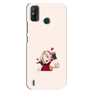 Чехлы Персонажи Аниме Наруто для TECNO Spark 6 GO (KE5) (AlphaPrint) (Лайк Сакура)