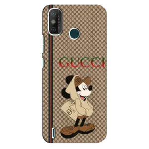 Чехлы ГУЧЧИ для Техно Спарк 6 ГО (AlphaPrint) (Mickey GUCCI)