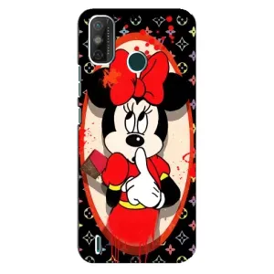 Чохол Disney Mouse TECNO Spark 6 GO (KE5) (PREMIUMPrint) (Мінні Маус ЛВ)