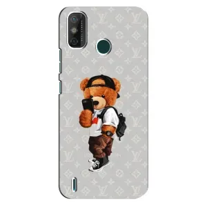Брендновые Чехлы для TECNO Spark 6 GO (KE5) - (PREMIUMPrint) (Мишка Луи)