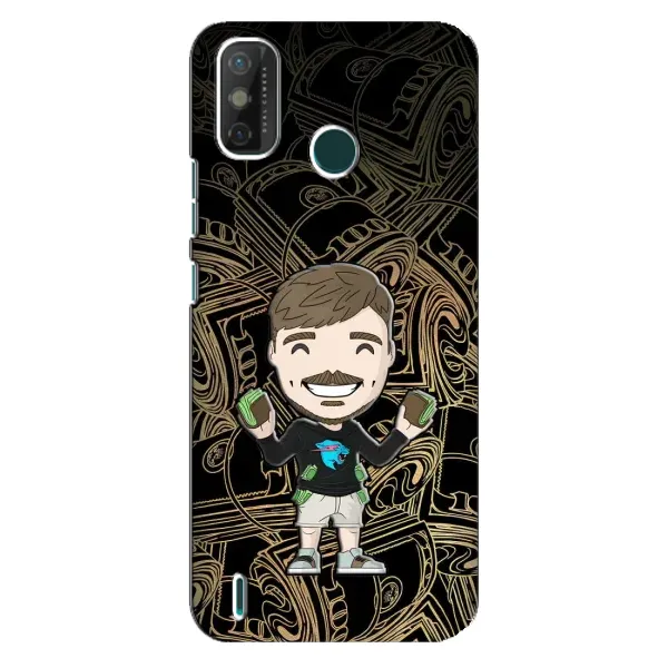 Чехол с принтом «Mister Beast» для TECNO Spark 6 GO (KE5)