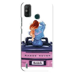 Чохол з друком для TECNO Spark 6 GO (KE5) - (Мода) (AlphaPrint) (На машині)