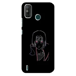 Чохли на тему: Ітачи Учіха для TECNO Spark 6 GO (KE5) (AlphaPrint) (силует Ітачі)