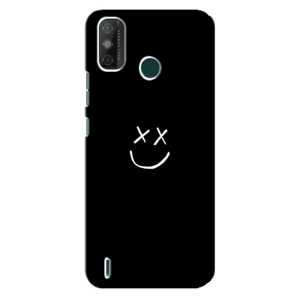 Чехол с принтом «Смайл» для TECNO Spark 6 GO (KE5)