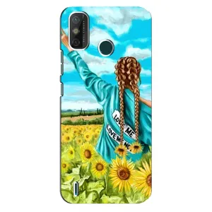 Чехол для Патриота Украины TECNO Spark 6 GO (KE5) - (AlphaPrint) (Украиночка)