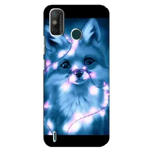 Чохли з картинкою Лисичка для TECNO Spark 6 GO (KE5) (VPrint) (Яскрава лисичка)