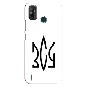 Чехлы для TECNO Spark 6 GO (KE5)  Укр. Символика (AlphaPrint) (ЗСУ герб)