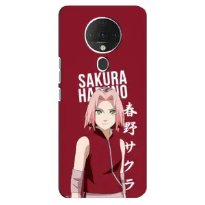 Чехлы Персонажи Аниме Наруто для TECNO Spark 6 (AlphaPrint) (Аниме Сакура)