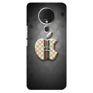 Чехлы ГУЧЧИ для Техно Спарк 6 (AlphaPrint) (Apple gucci)