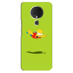 Чjхол з Сімпсонами для TECNO Spark 6 (VPrint) (Барт Сімпсон)