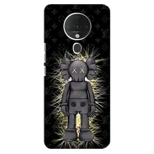 Чохли для TECNO Spark 6 - Bearbrick Louis Vuitton (PREMIUMPrint) (Bearbrick LV)