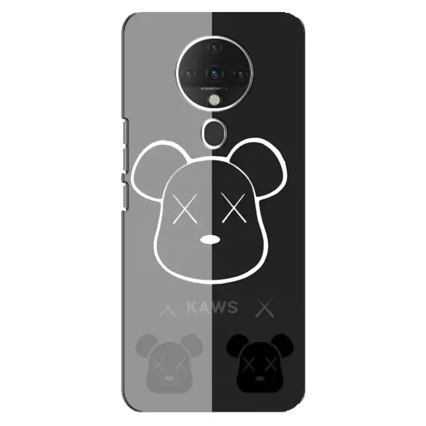 Чохол з принтом «БеарБрік очі» для TECNO Spark 6