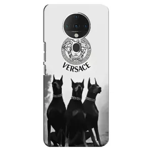 Чохли VERSACE для ТЕКНО Спарк 6 (PREMIUMPrint) (Доберман Версаче)