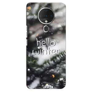 Новорічні, Святкові Чохли для TECNO Spark 6 - 2024 год (Hello winter)