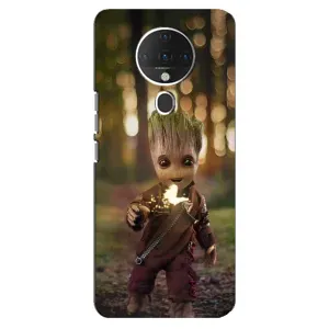 Чехол МАРВЕЛ для Техно Спарк 6 (AlphaPrint) (I am Groot)