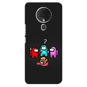 Чехол Амонг Ас для TECNO Spark 6 (AlphaPrint) (Импостер)