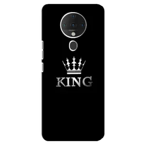 Чехол с Короной Техно Спарк 6 - (AlphaPrint) (KING)
