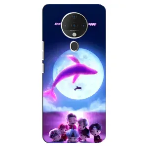 Чехлы BTS для TECNO Spark 6 (AlphaPrint) (КИТ BTS)