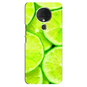 Чехлы с Фруктами для TECNO Spark 6 (VPrint) (Лайм)