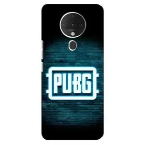 Чехол PUBG для Техно Спарк 6 (AlphaPrint) (Лого PUBG)