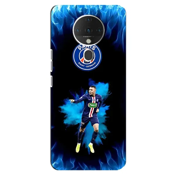 Чехол с принтом «Мбаппе в огне» для TECNO Spark 6