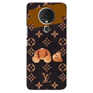 Бренднові Чохли для TECNO Spark 6 - (PREMIUMPrint) (Ведмедик без голови)