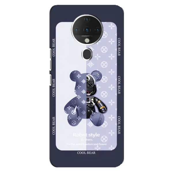 Чехол с принтом «Медвежонок LV» для TECNO Spark 6