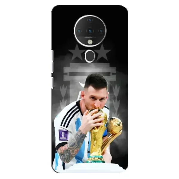 Чохол з принтом «Мессі Чемпіон» для TECNO Spark 6