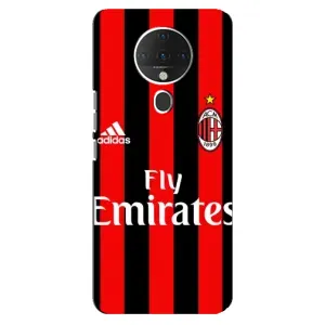 Чохли для TECNO Spark 6 (VPrint) - Футбольні клуби (Milan)