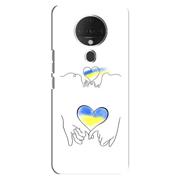 Чехол с принтом «Мир Украине» для TECNO Spark 6 Чехол с принтом «Мир Украине» для TECNO Spark 6