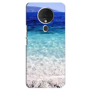 Силиконовый чехол с КАРТИНКАМИ лето для TECNO Spark 6 (AlphaPrint) (Море)