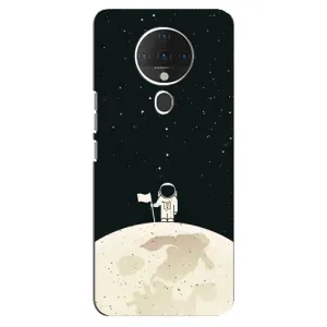 Космические Чехлы для Техно Спарк 6 (VPrint) (На луне)