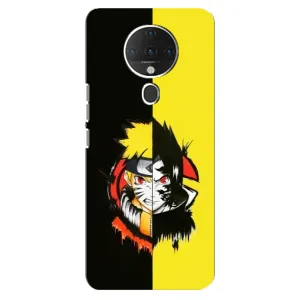 Naruto Anime Чехлы для Техно Спарк 6 (AlphaPrint) (Наруто-Итачи)