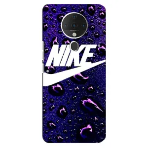 Чехол для TECNO Spark 6 - с принтом Найк (AlphaPrint) (Найк принт)