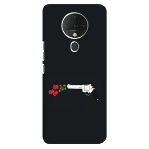 Чехлы (ART) Цветы на TECNO Spark 6 (VPrint) (Неожиданные цветы)