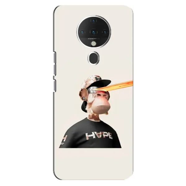 Чехол с принтом «обезьяна NFT в очках» для TECNO Spark 6