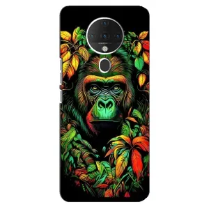 Чехол с Обезьянами TECNO Spark 6 - (AlphaPrint) (Обезьяна в тропиках)