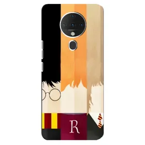 Чехлы с Гарри Поттером для TECNO Spark 6 (AlphaPrint) (обложка Гарри Поттера)