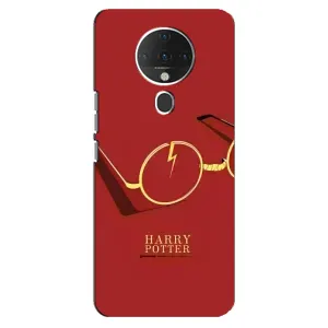 Чехлы с Гарри Поттером для TECNO Spark 6 (AlphaPrint) (очки Гарри)