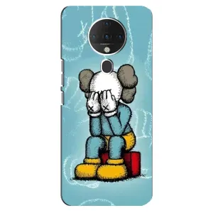 Чохли для TECNO Spark 6 - Bearbrick Louis Vuitton (PREMIUMPrint) (Плач Bearbrick)